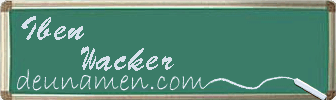 Iben Wacker Visitenkarte